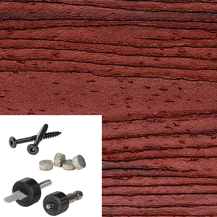 Cortex Fascia Screws and Plugs for Trex Fascia