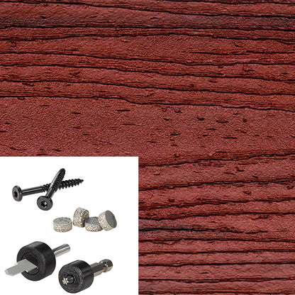 Cortex Fascia Screws and Plugs for Trex Fascia