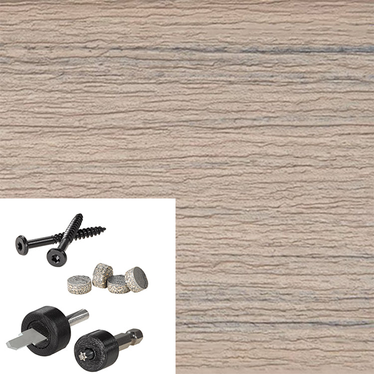 Cortex Fascia Screws and Plugs for Trex Fascia