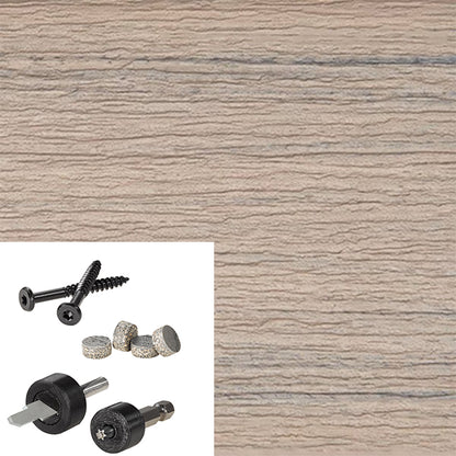 Cortex Fascia Screws and Plugs for Trex Fascia