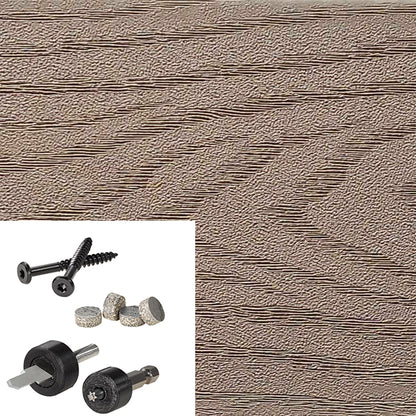 Cortex Fascia Screws and Plugs for Trex Fascia