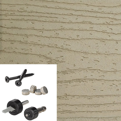 Cortex Fascia Screws and Plugs for Trex Fascia