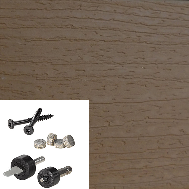 Cortex Fascia Screws and Plugs for Trex Fascia