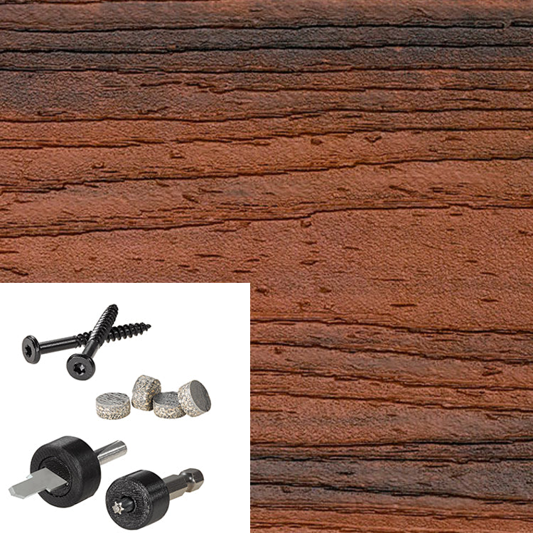 Cortex Fascia Screws and Plugs for Trex Fascia