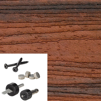 Cortex Fascia Screws and Plugs for Trex Fascia