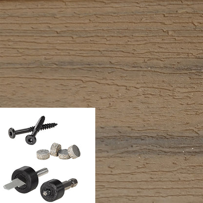 Cortex Fascia Screws and Plugs for Trex Fascia