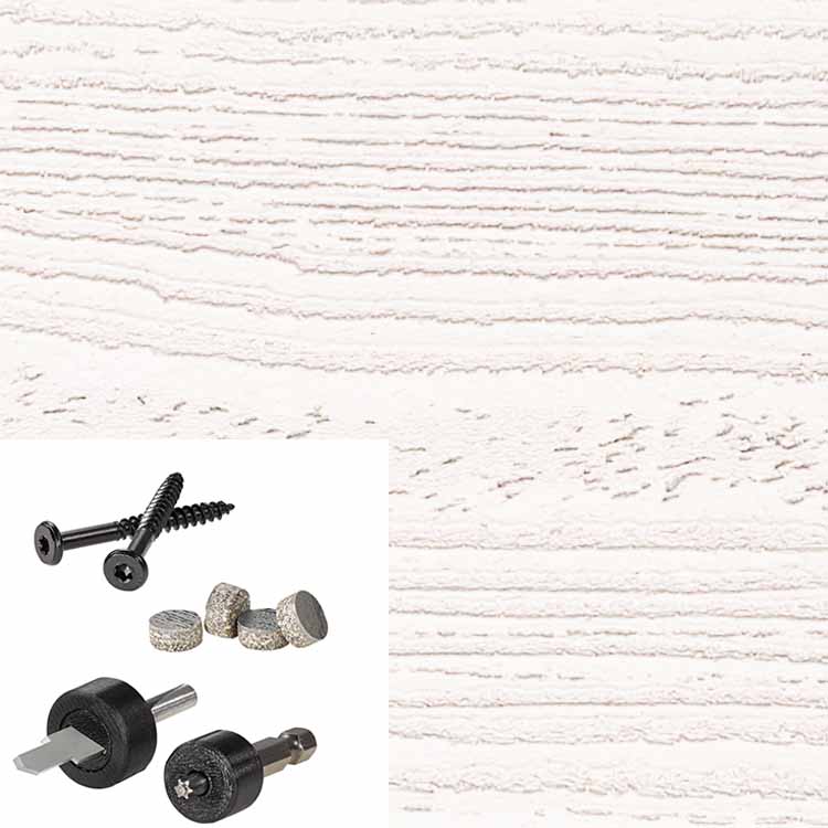Cortex Fascia Screws and Plugs for Trex Fascia