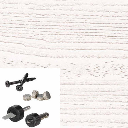 Cortex Fascia Screws and Plugs for Trex Fascia