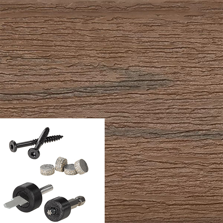 Cortex Fascia Screws and Plugs for Trex Fascia