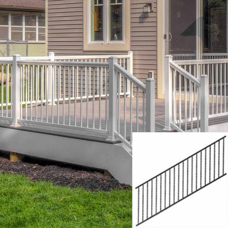 Deck Railing Posts Timbertech Timbertech Impressions Express Aluminum Railing – Pro Deck Supply