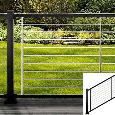 Trex Signature Rod Railing Panel (Stair)