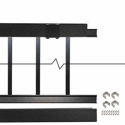 Ultralox Aluminum Drink Rail Panel, Level 36" height