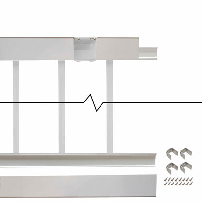 Ultralox Aluminum Drink Rail Panel, Level 36" height