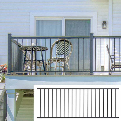 Ultralox Aluminum Railing Panel, Level 36" height