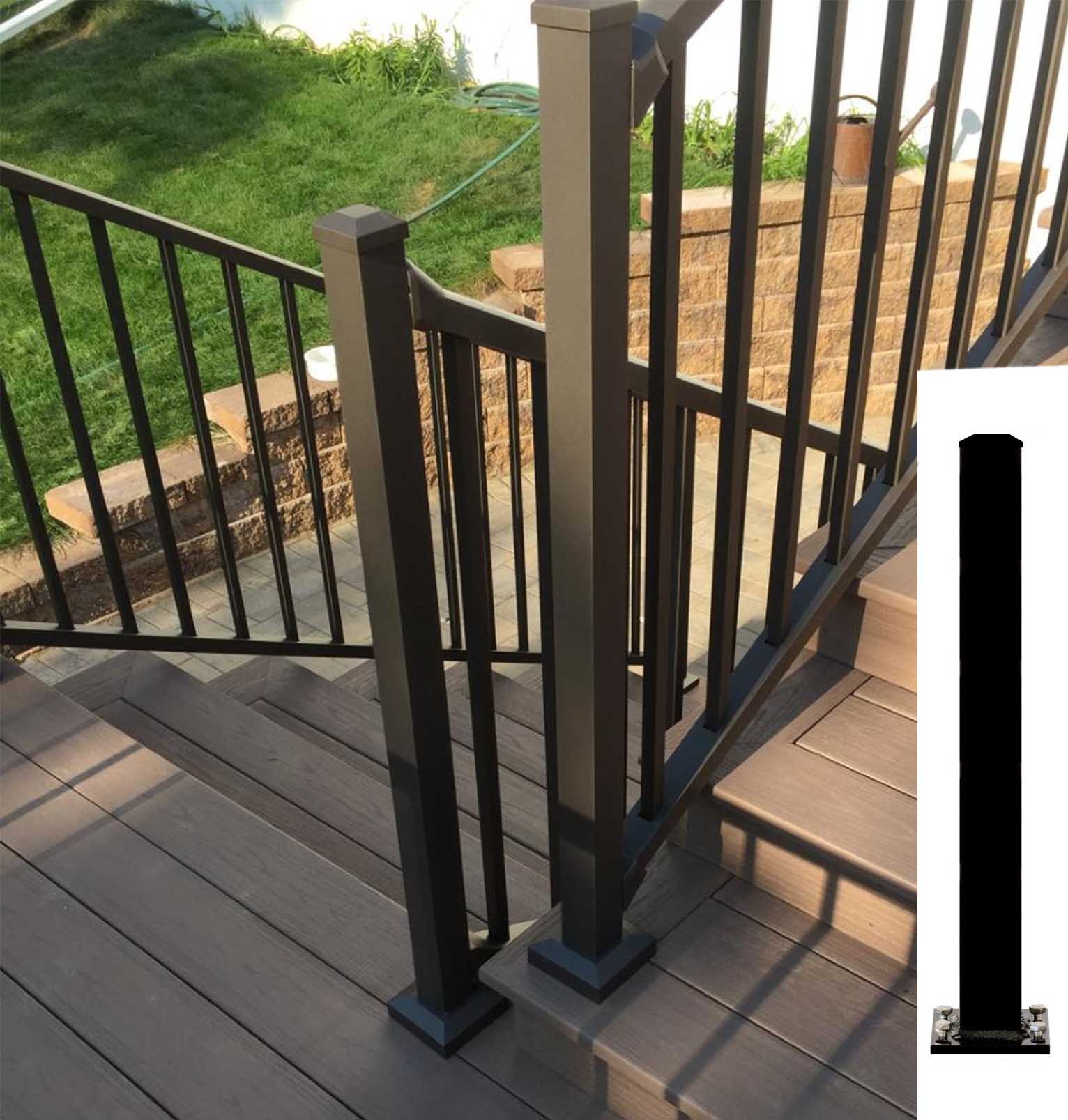 Crossover Railing Westbury C10 Tuscany Level Railing Panel – Pro Deck Supply