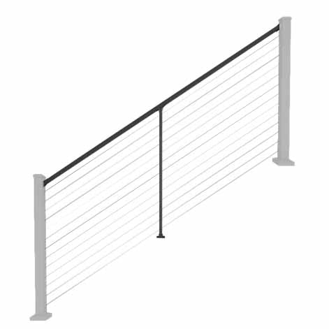 Westbury C90 Bella Cavo Cable Rail Kit (36" Res)