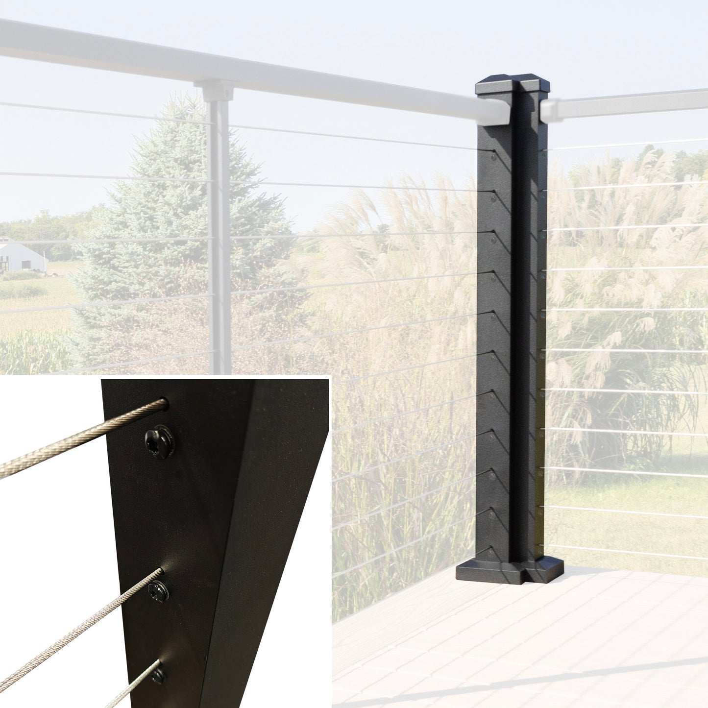 Westbury Bella Cavo Cable Posts - Standard