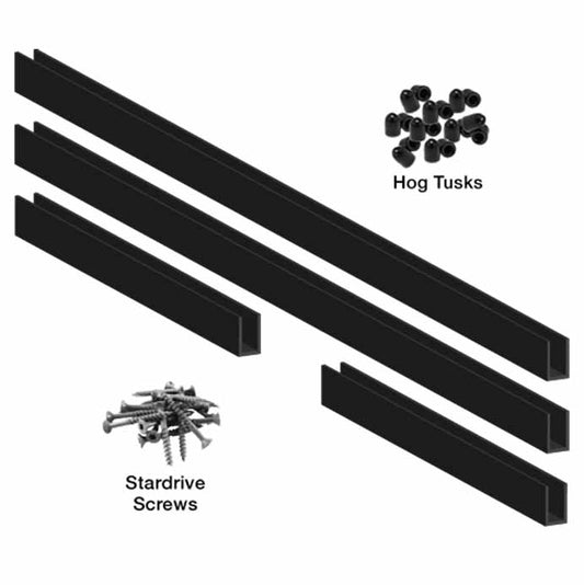 Wild Hog Rail - Track Channel Mounting Kits