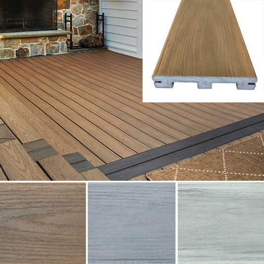 Wolf Haven PVC Decking (Scalloped)