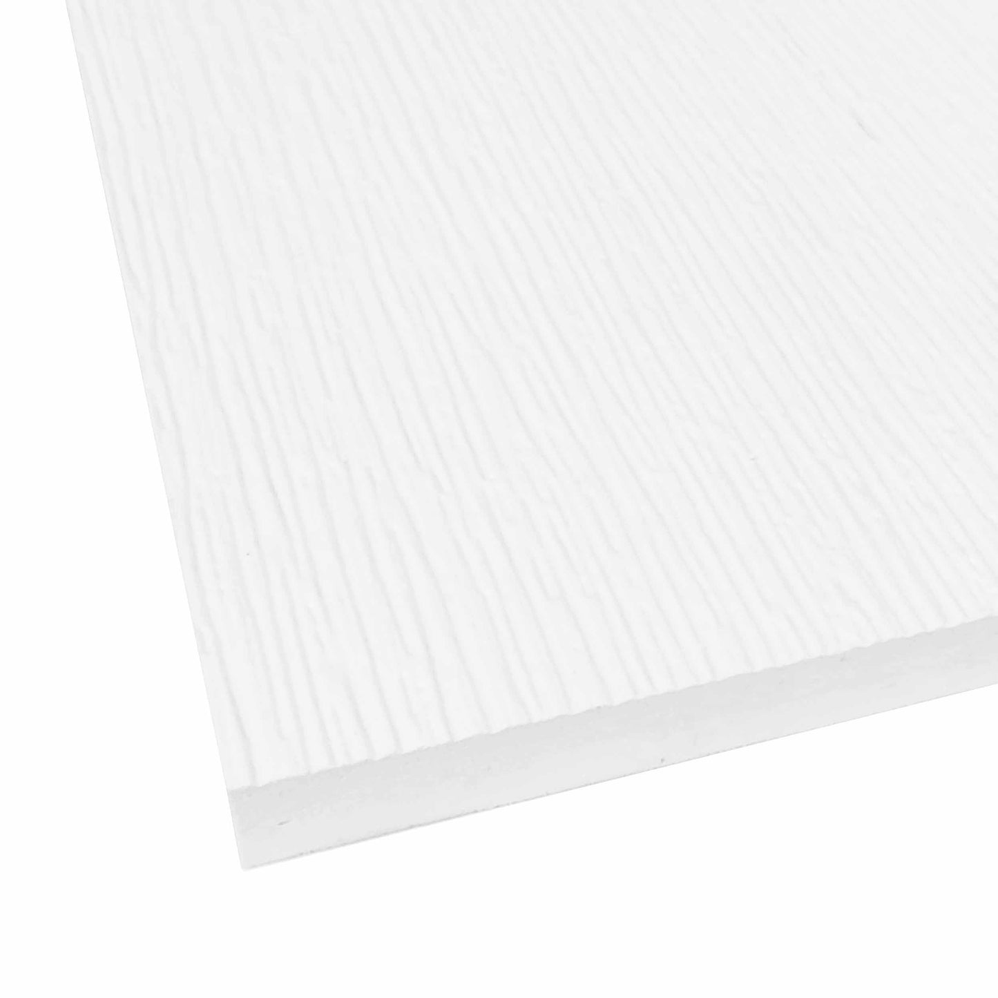 Azek White Fascia, Riser, and Post Wrap Material, 1/2" sheet