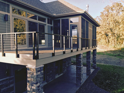 RailFX Cable Post, Fascia Mount