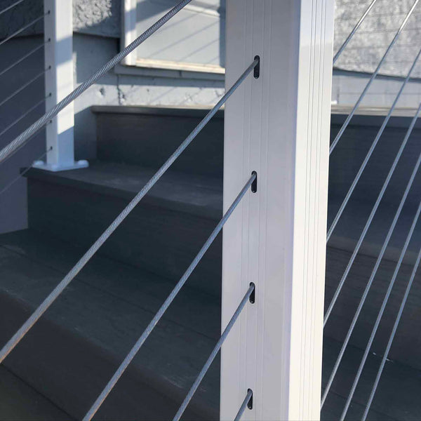 RailFX Cable Post, Surface Mount – Pro Deck Supply